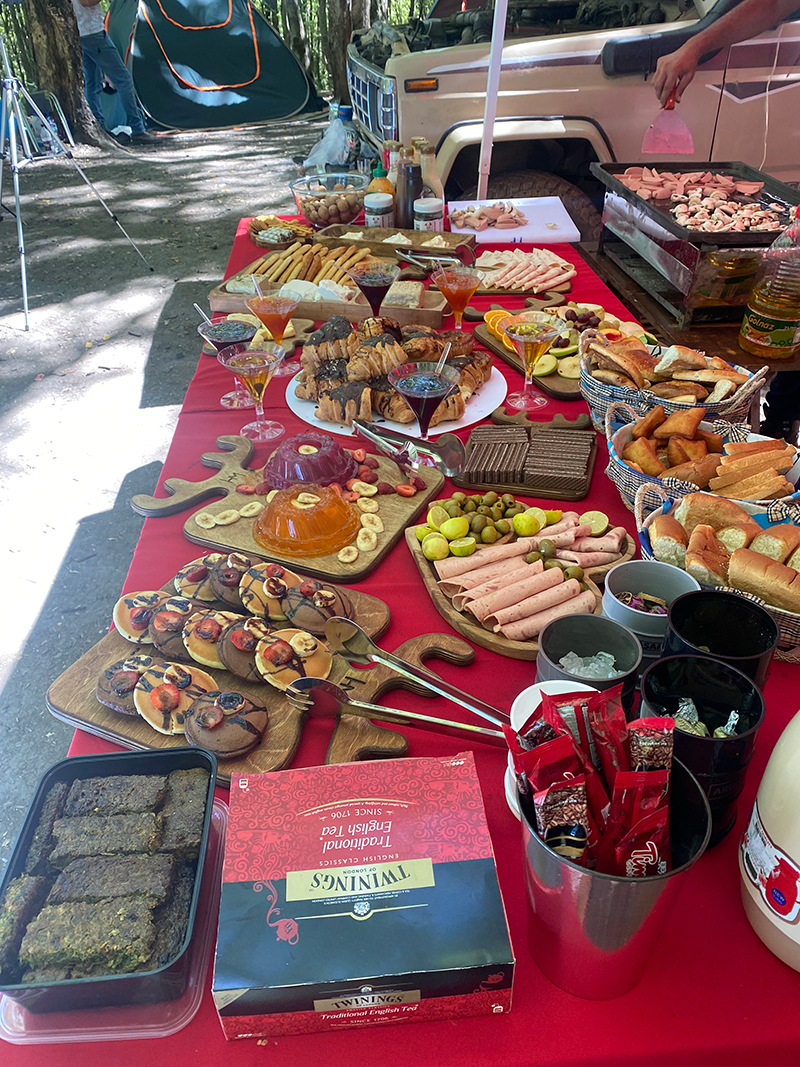 عذاهای گروه گردشگری شاهرود